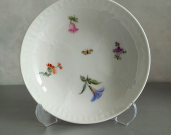 KPM Berlin-~Bowl or saucer-~Flowers-~3