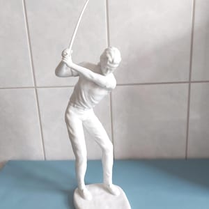 Porcelain figure-~Wallendorf-~golf player-~ 32 cm!