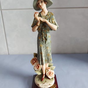 Capodimonte-~Florence-~Giuseppe Armani-~porcelain figurine -ROSE-