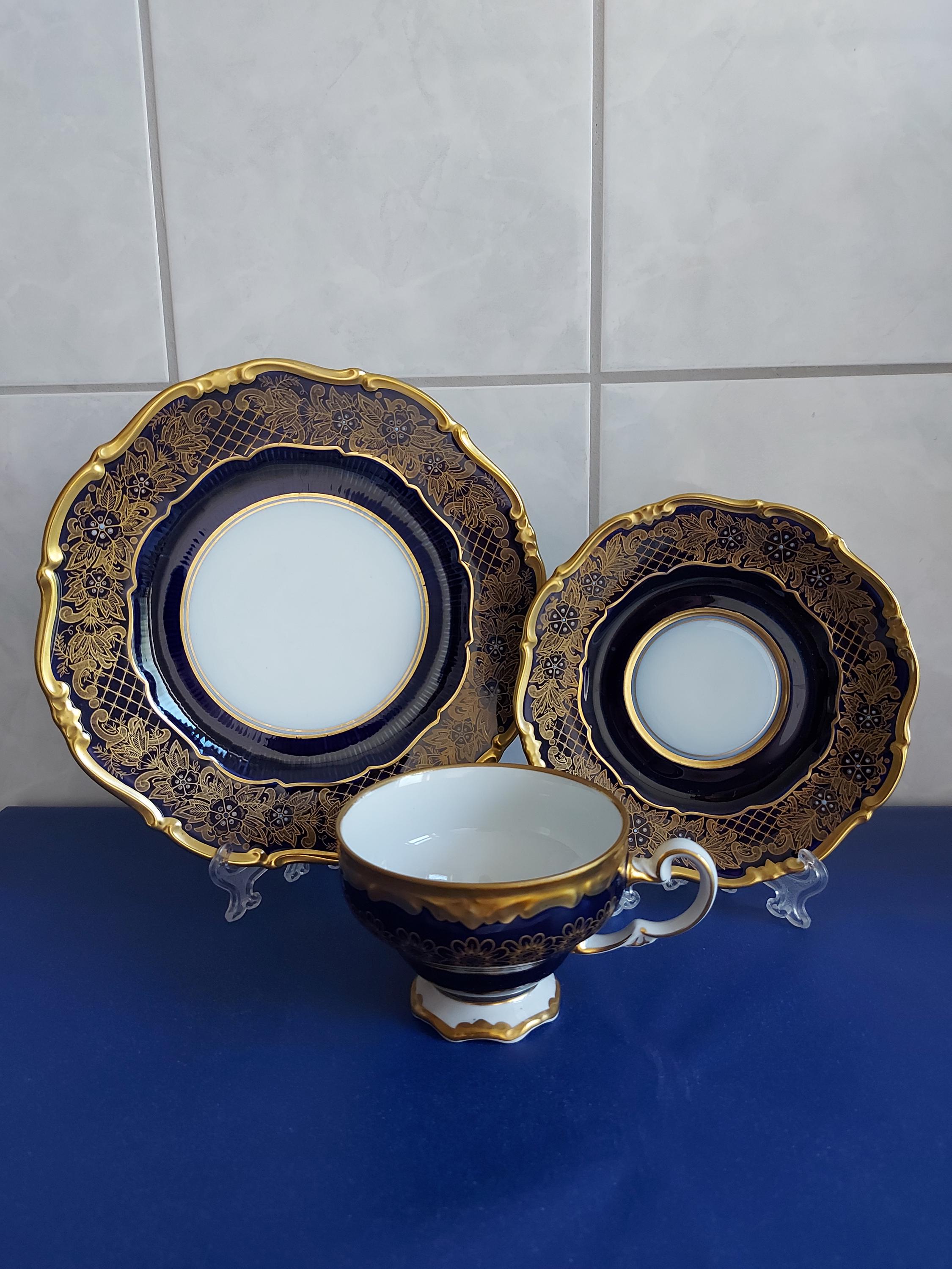 weimar porzellan　アンティクプレイト　型番56 刻印42 Weimar Dora - Etsy