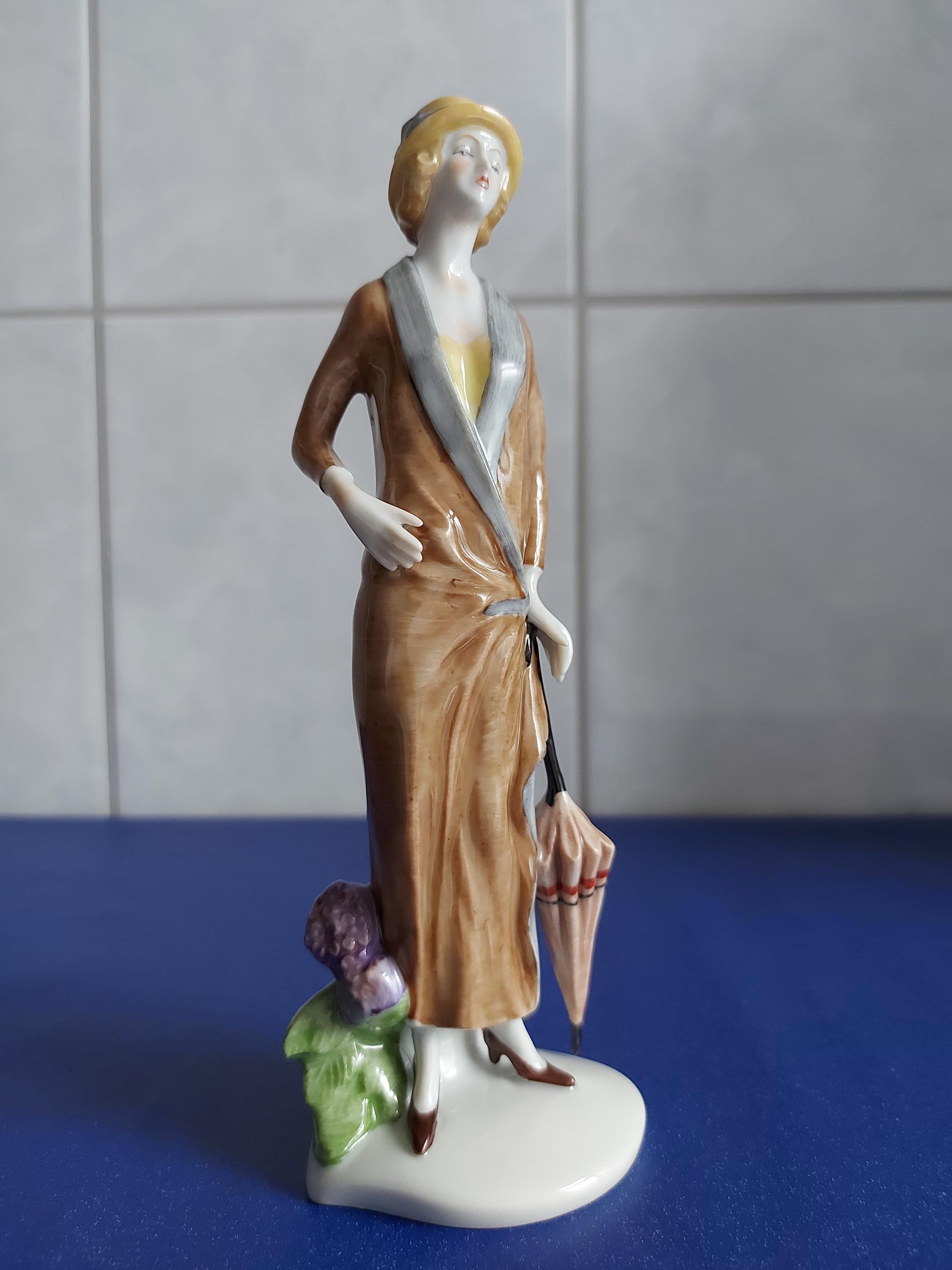 ウンターヴァイスバッハ磁器の女性像 - アールデコ - 1920年代