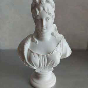 Porzellanfigur-~Germany-~Königin Luise Büste-~Mod-Nr.: 2589