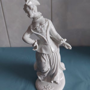 Fürstenberg-~Porcelain Figurine-~Commedia dell&#39;Arte-~Harlequins-~21 cm