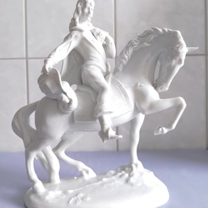 Wallendorf porcelain figure-Portos / rider - RARE!