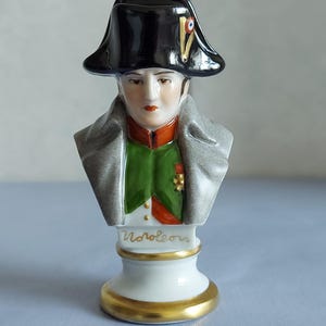 Porcelain Manufactory Scheibe-Alsbach-Porcelain Figure-Bust-Napoleon-