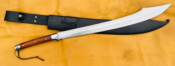 EGKH-30 Inches Tactical Machete-hand Forged Blade-truck Leaf