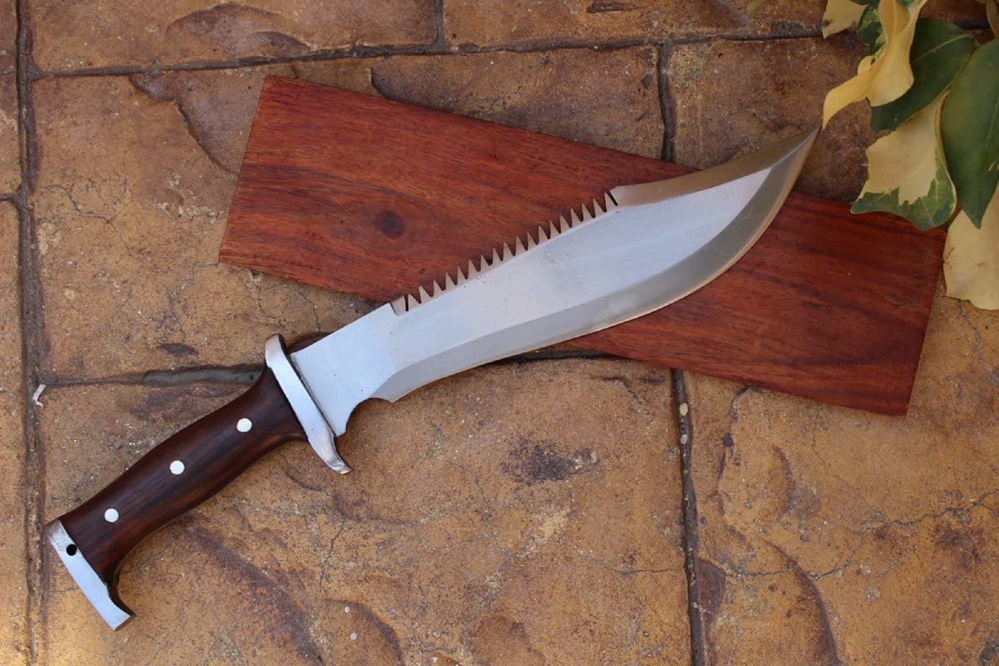Farmer Using kukri/KNIFE 11 Inch Giant Bowie Knife Etsy