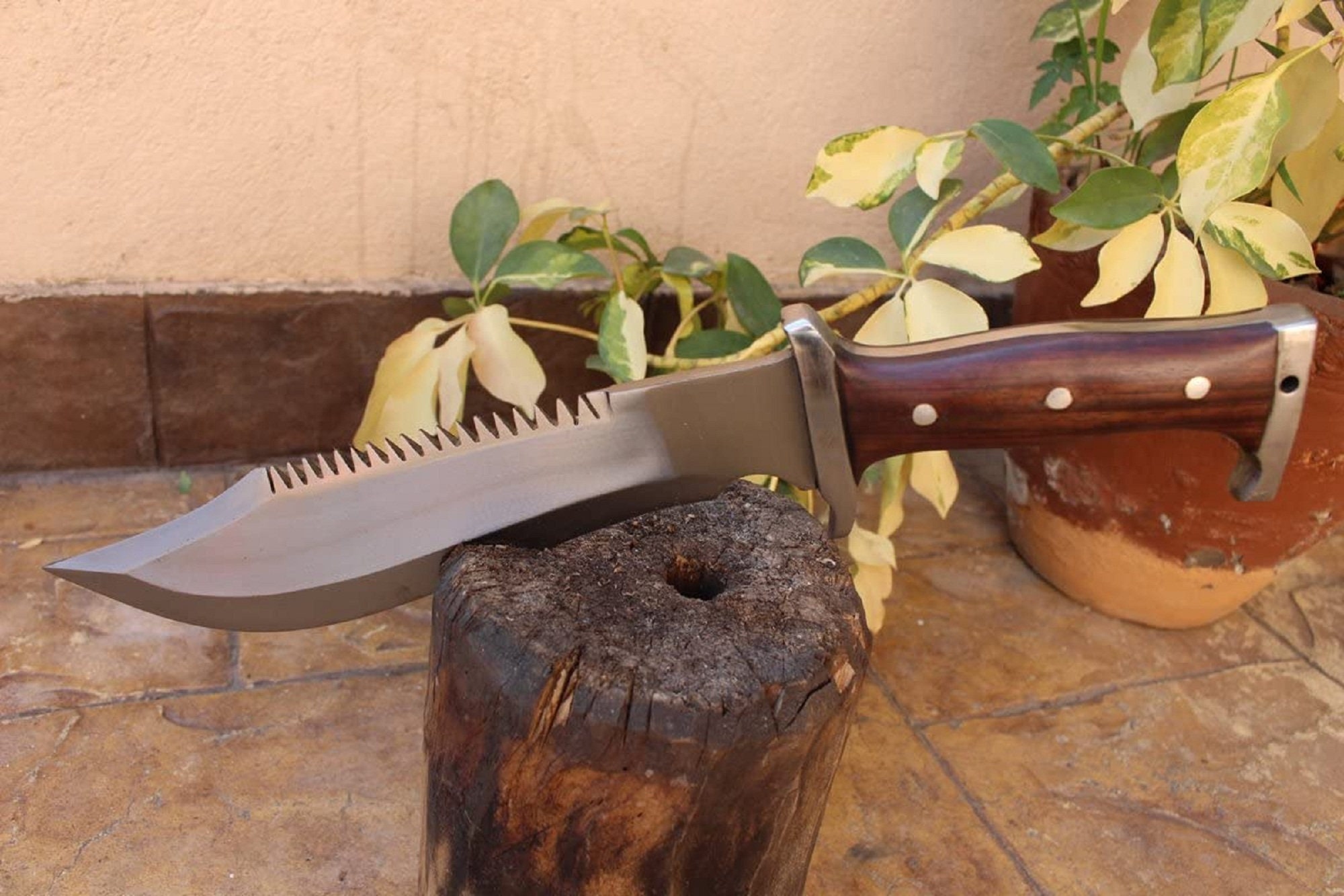 Farmer Using kukri/KNIFE 11 Inch Giant Bowie Knife Etsy