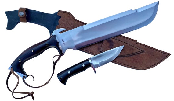 Knife machete turista, cazador, táctico, militar Foto de stock