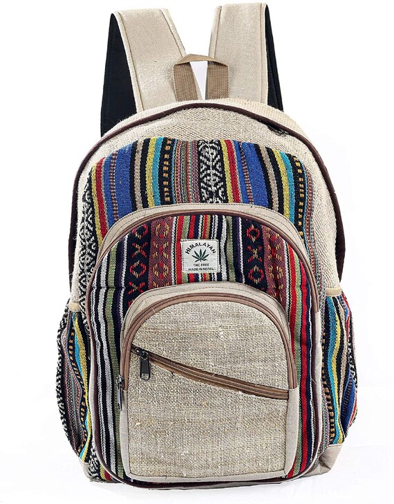 Hemp Backpack - Multipockets