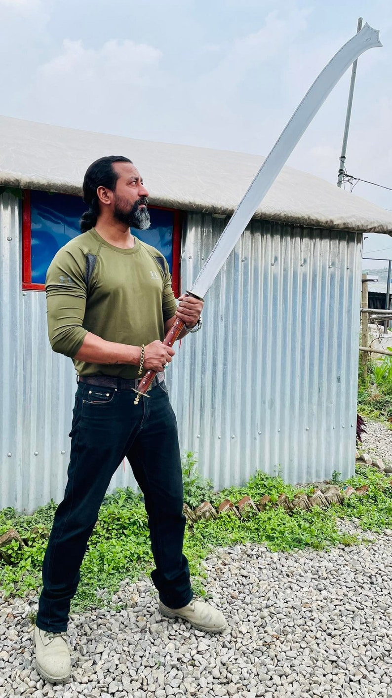 Egkh45 World Largest Giant Khuda/dau Machete Full Etsy