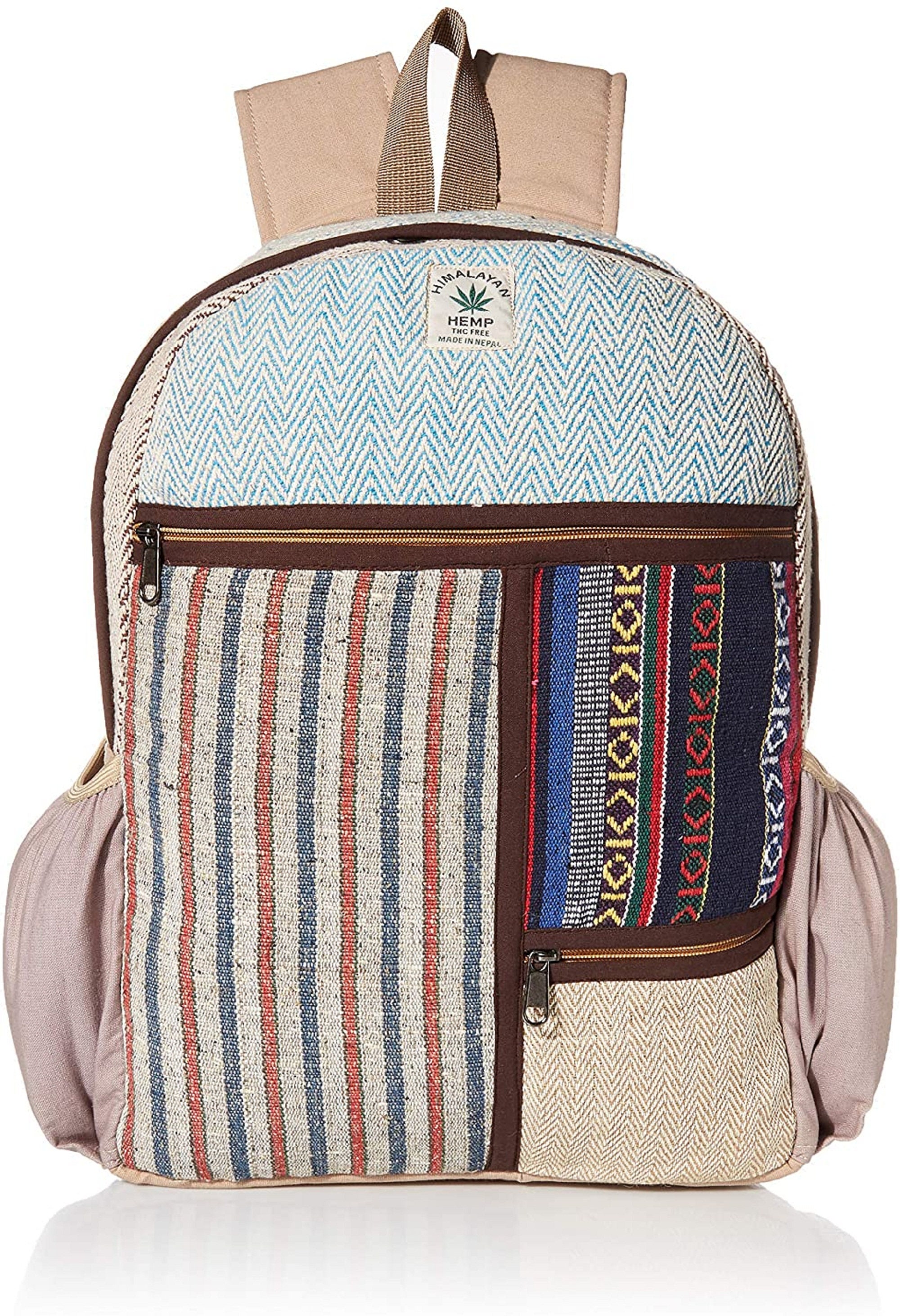 Handmade Hemp Bag Pack With Laptop Sleeve 100 Handmade in Etsy UK