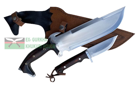 EGKH-10 Inch Blade Predator EUK Knives Survival Machete Military Kukri  Knife Full Tang Hand Forged Khukuri o Khukris Handmade in Nepal -   Italia