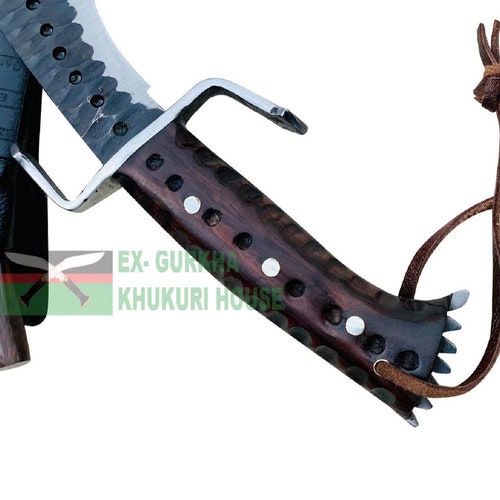 Custom Farmer shops Rust Free Kukri-Handforged kukri knife-8 Inches Hand Forged Blade Authentic Khukuri-Handmade in Nepal