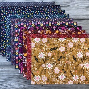 Placemat and Napkin Set, 10 of each, Fabric, Colorful, Mismatched, Washable, Picnic