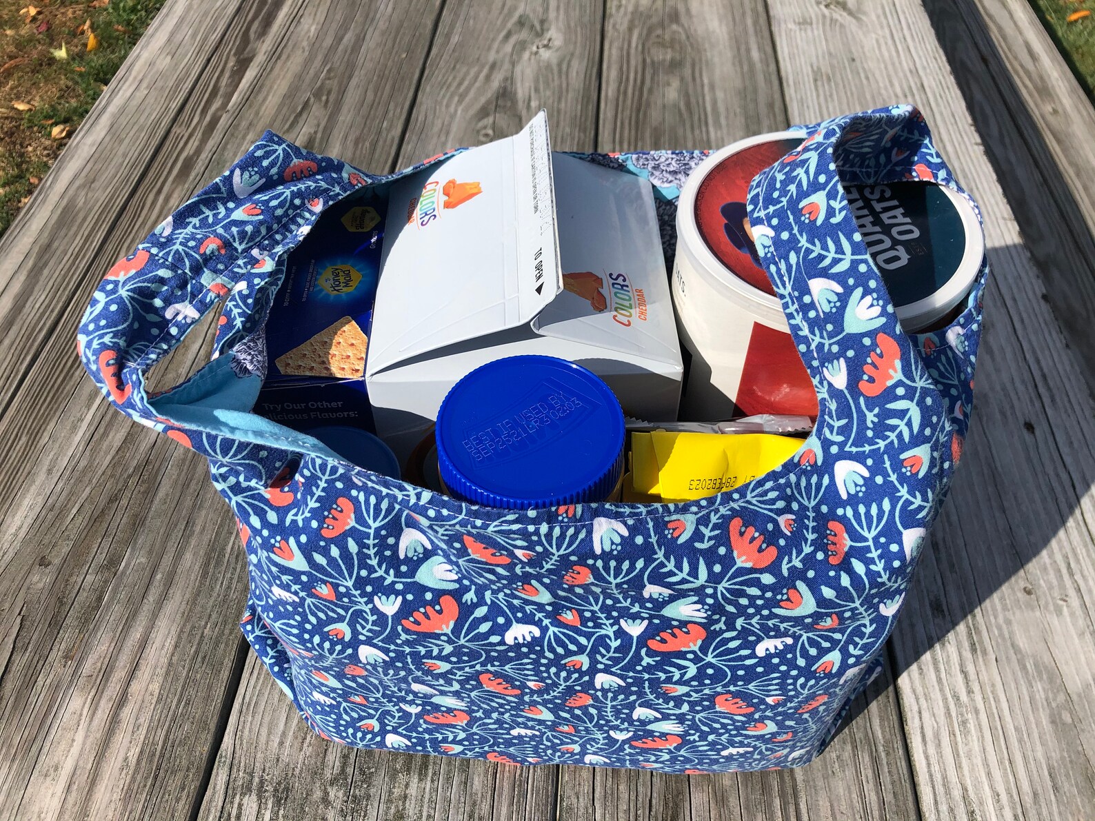 Reusable Fabric Shopping Bags, Market Bags, Washable Grocery Bags