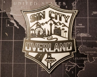Sin City Overland Velcro Patch *Glow in the Dark*