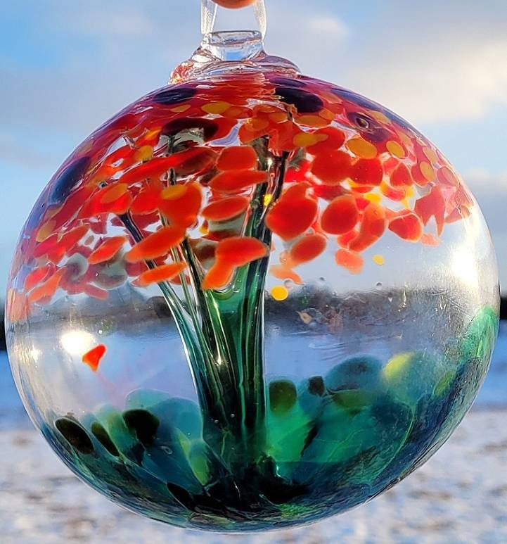 Handblown Glass Bouquet of Flowers Etsy