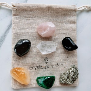 Manifestation Crystal Collection; Crystal set for attracting the things & life you want. Crystal Set for manifesting happiness, love, wealth
