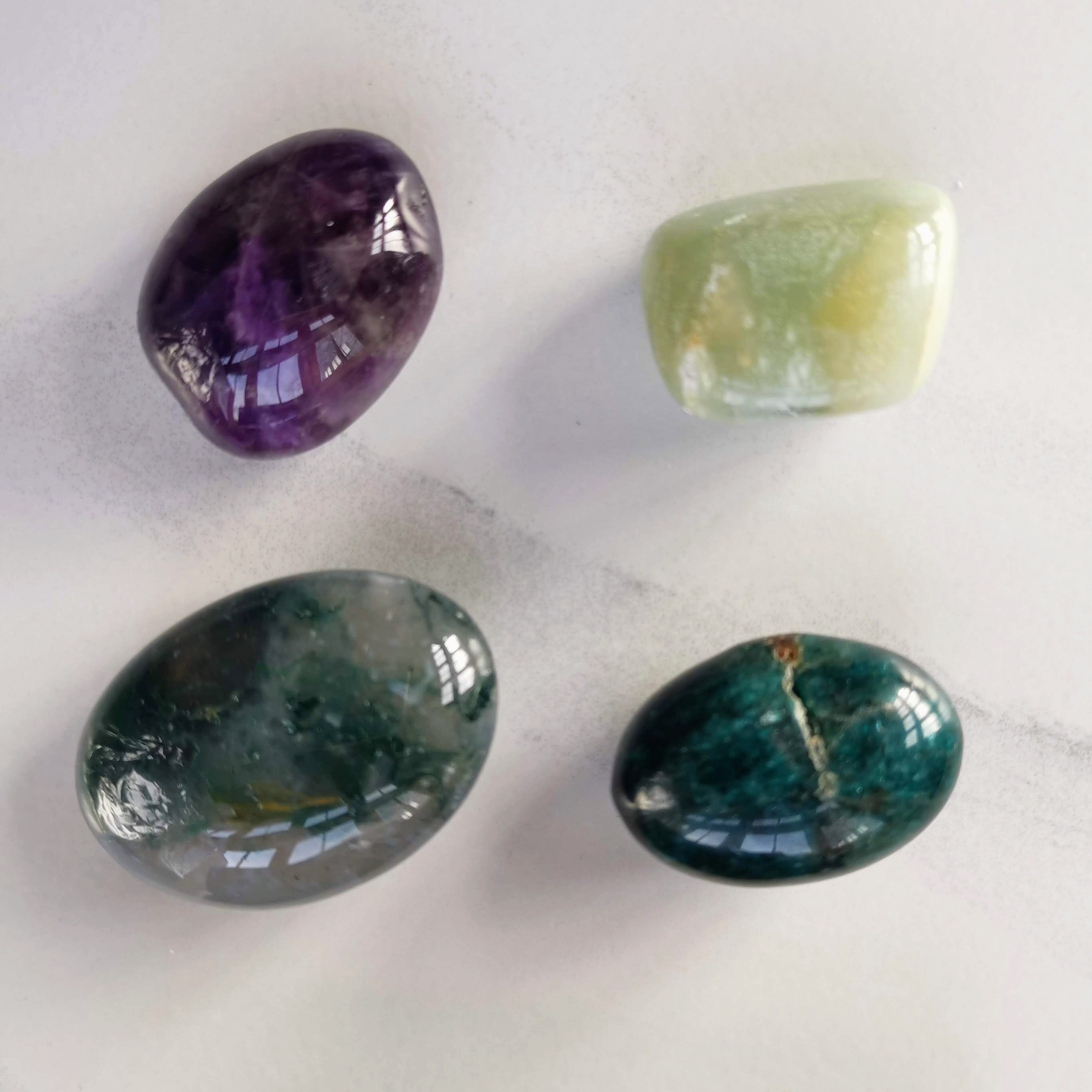 Virgo Crystal Set Zodiac Star Sign Gemstone Set for Virgo