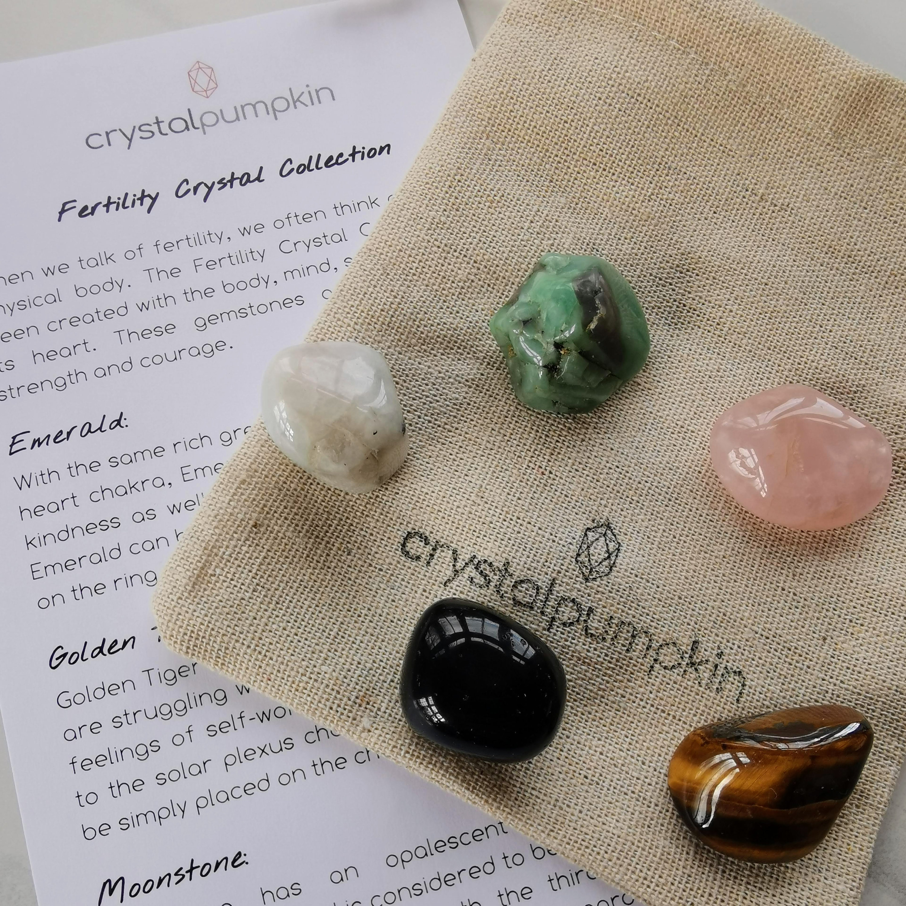 Fertility Crystal Collection, Fertility Crystals, Conception, Pregnancy