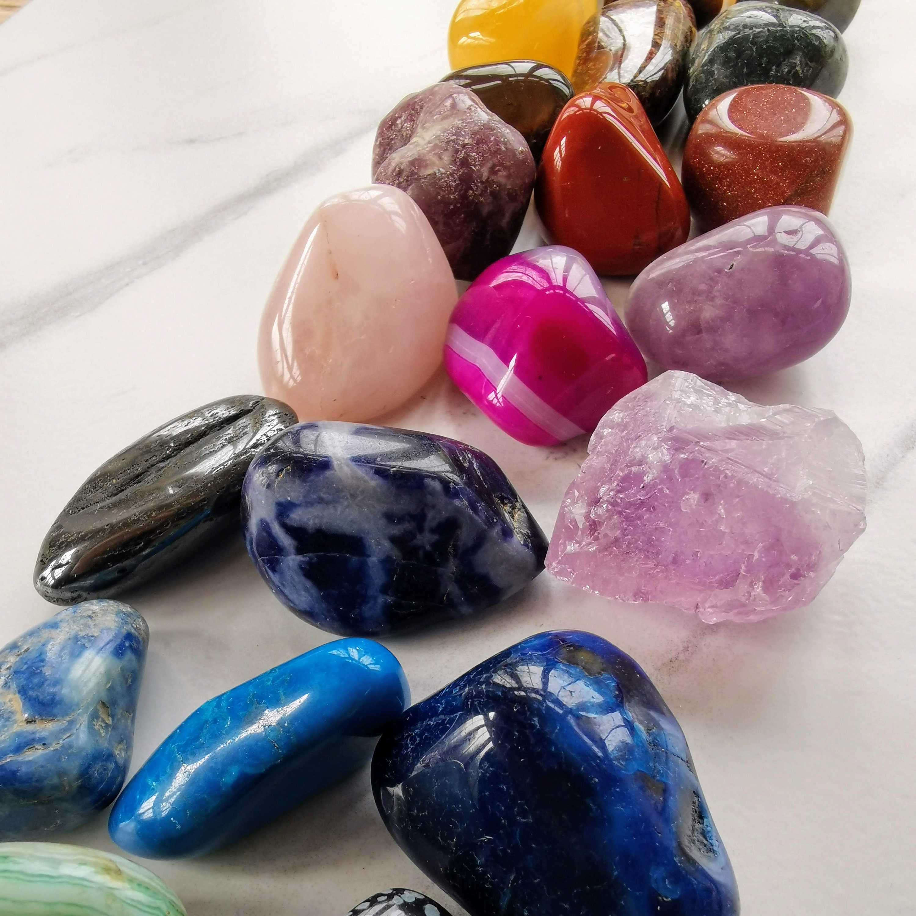 Crystal Starter Set Crystals for beginners Healing Crystal Set