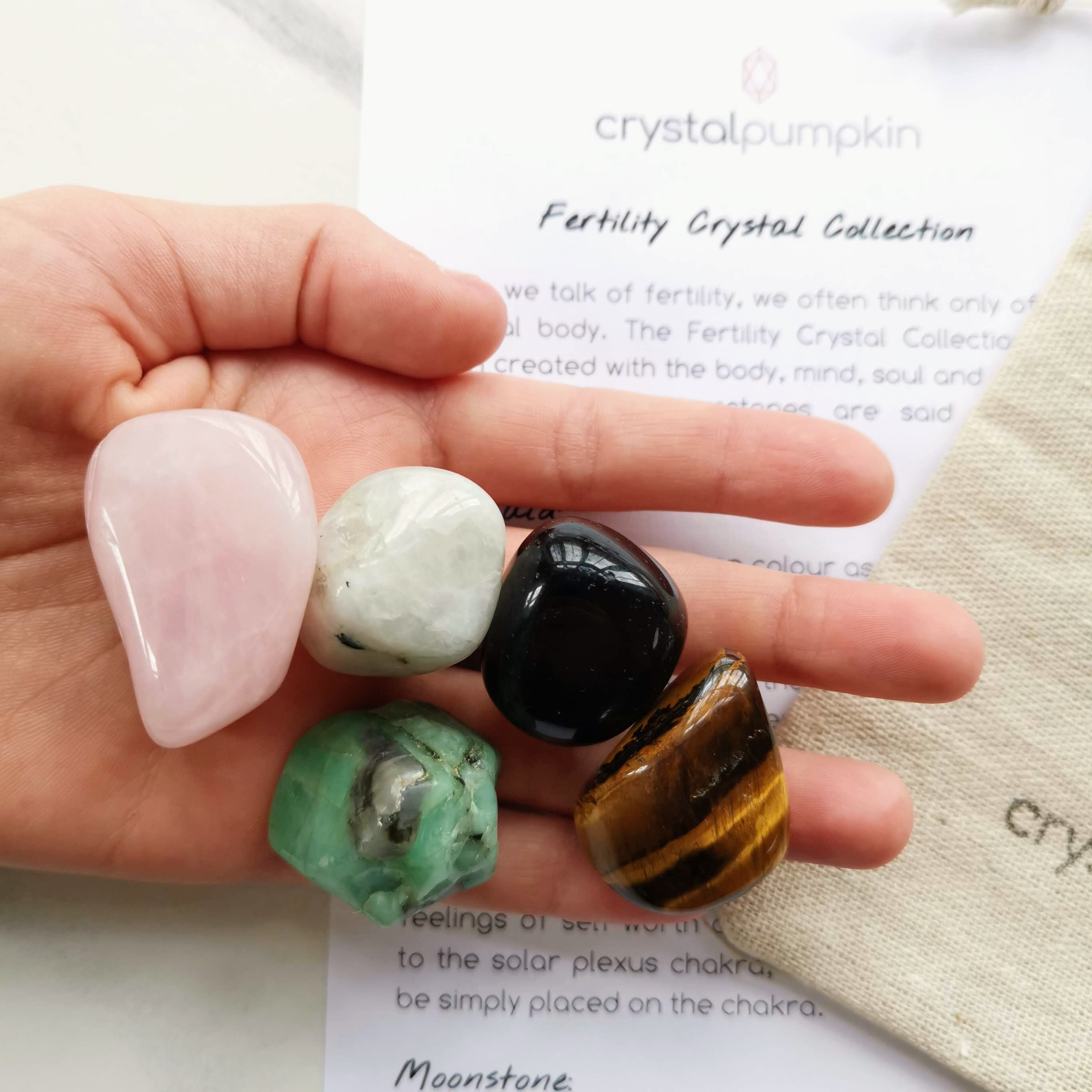 Fertility Crystal Collection, Fertility Crystals, Conception, Pregnancy