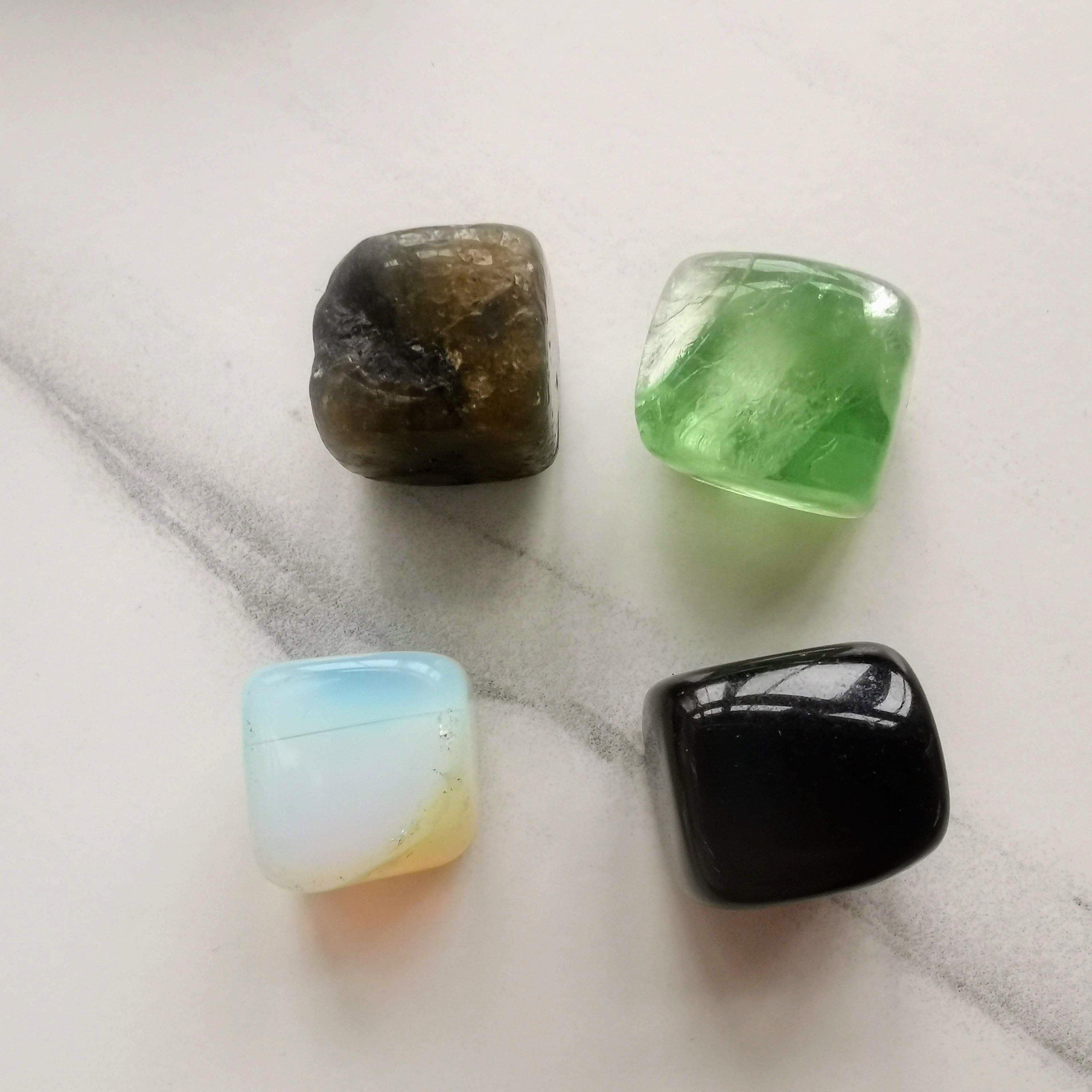 Capricorn Crystal Set Zodiac Star Sign - Gemstone Set for Capricorn ...