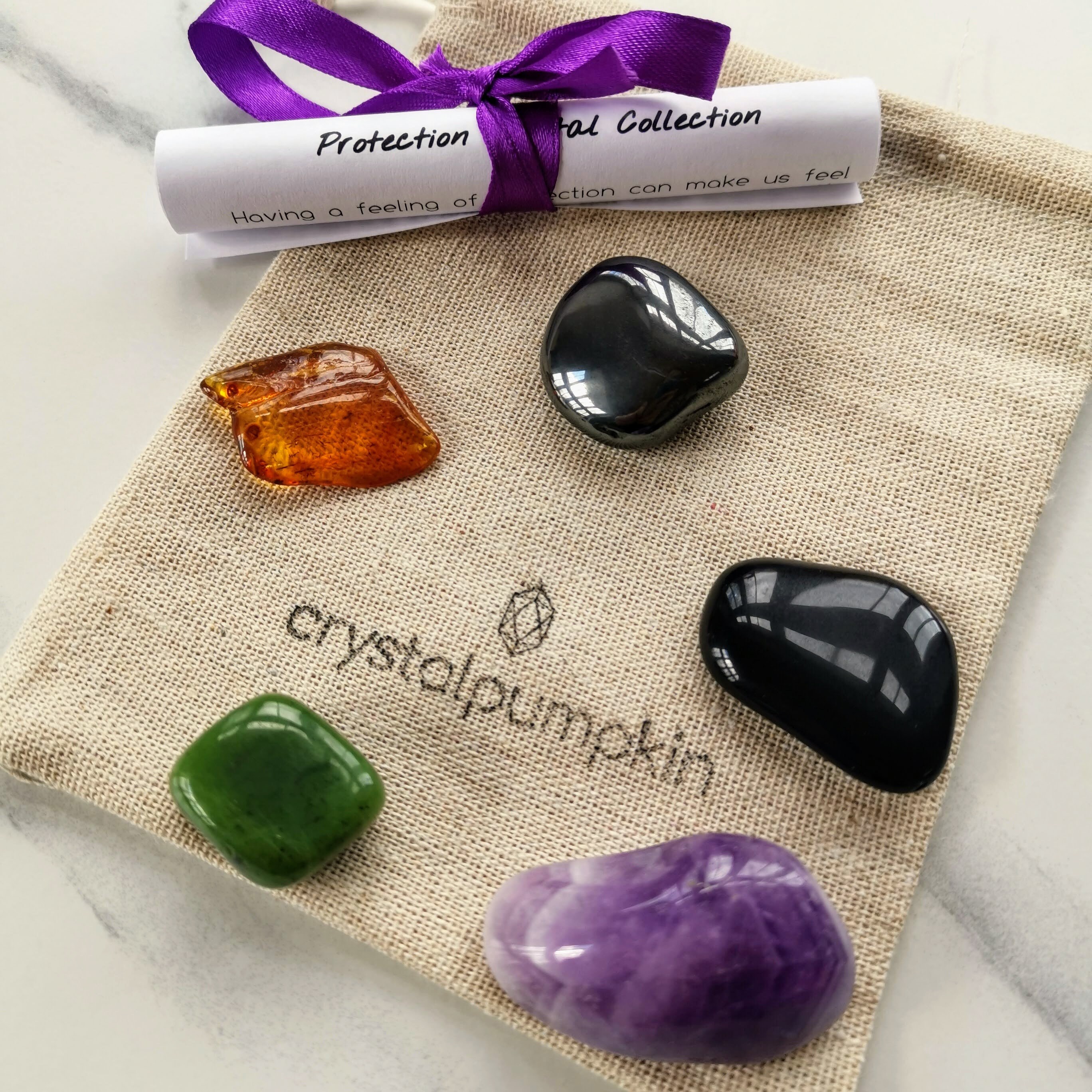 Protection Crystal Collection, Crystals to protect, Crystal set for