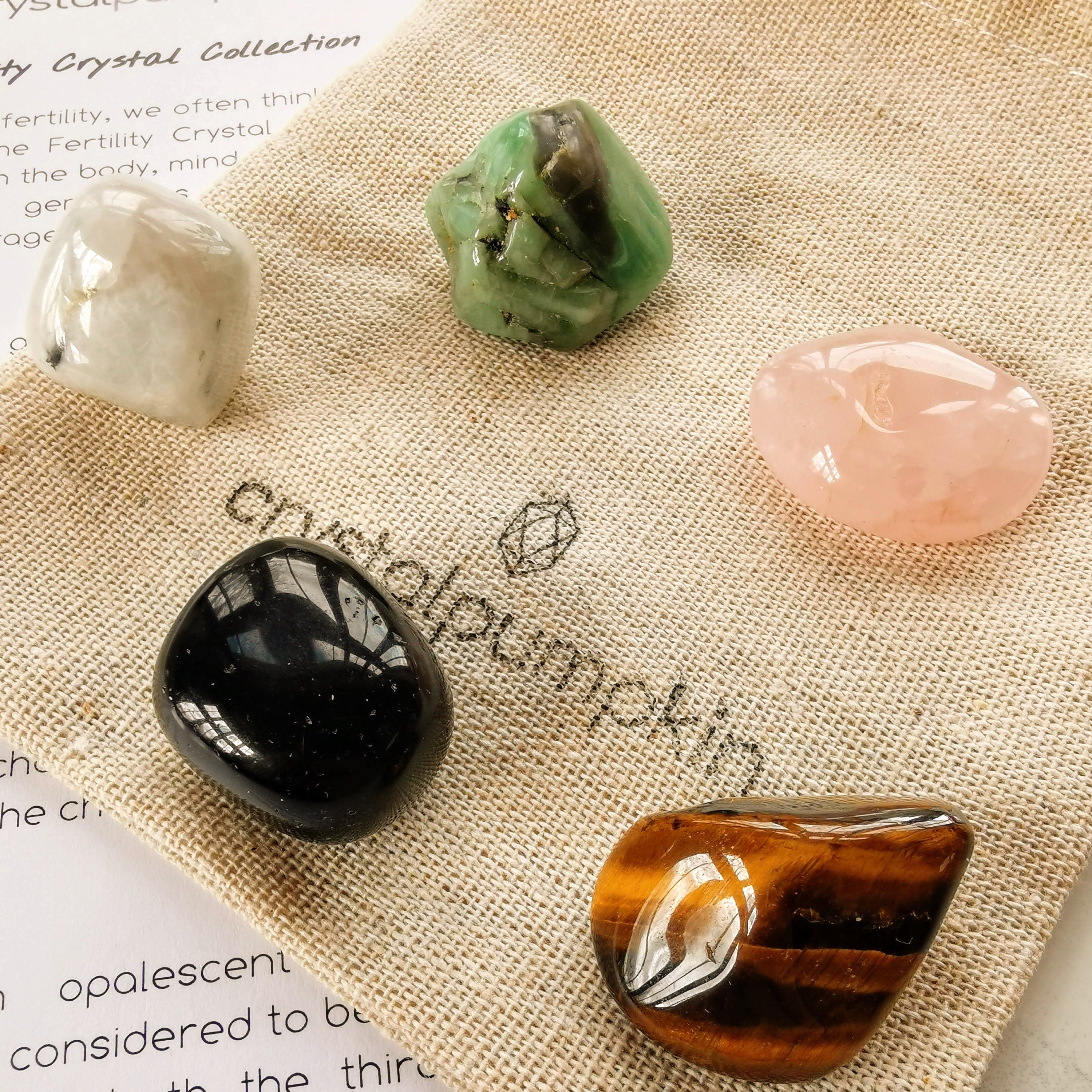 Fertility Crystal Collection, Fertility Crystals, Conception, Pregnancy