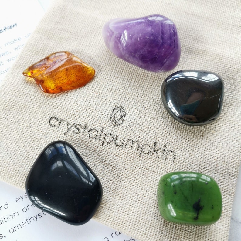 Protection Crystal Collection Crystals to Protect Crystal Etsy UK