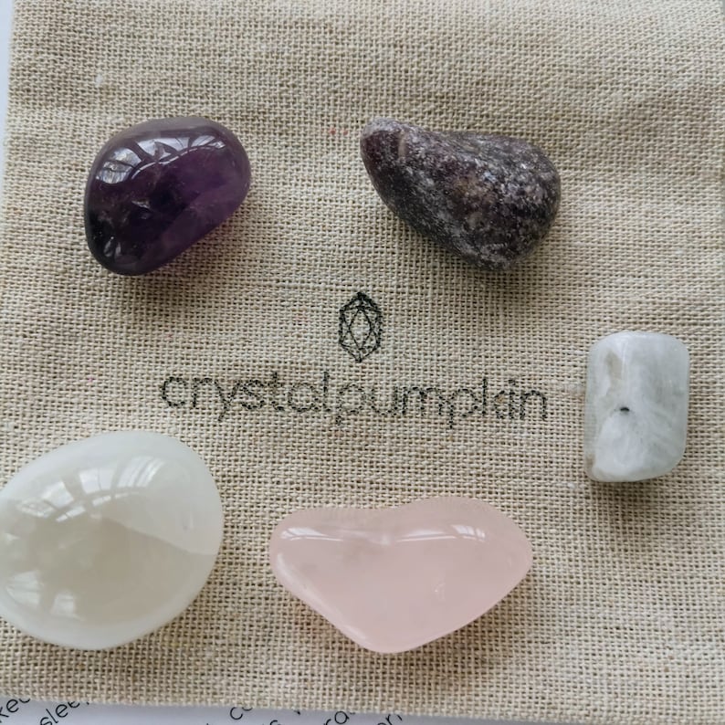 Sleep Crystal Collection Crystal Set for Sleeping Crystals Etsy UK