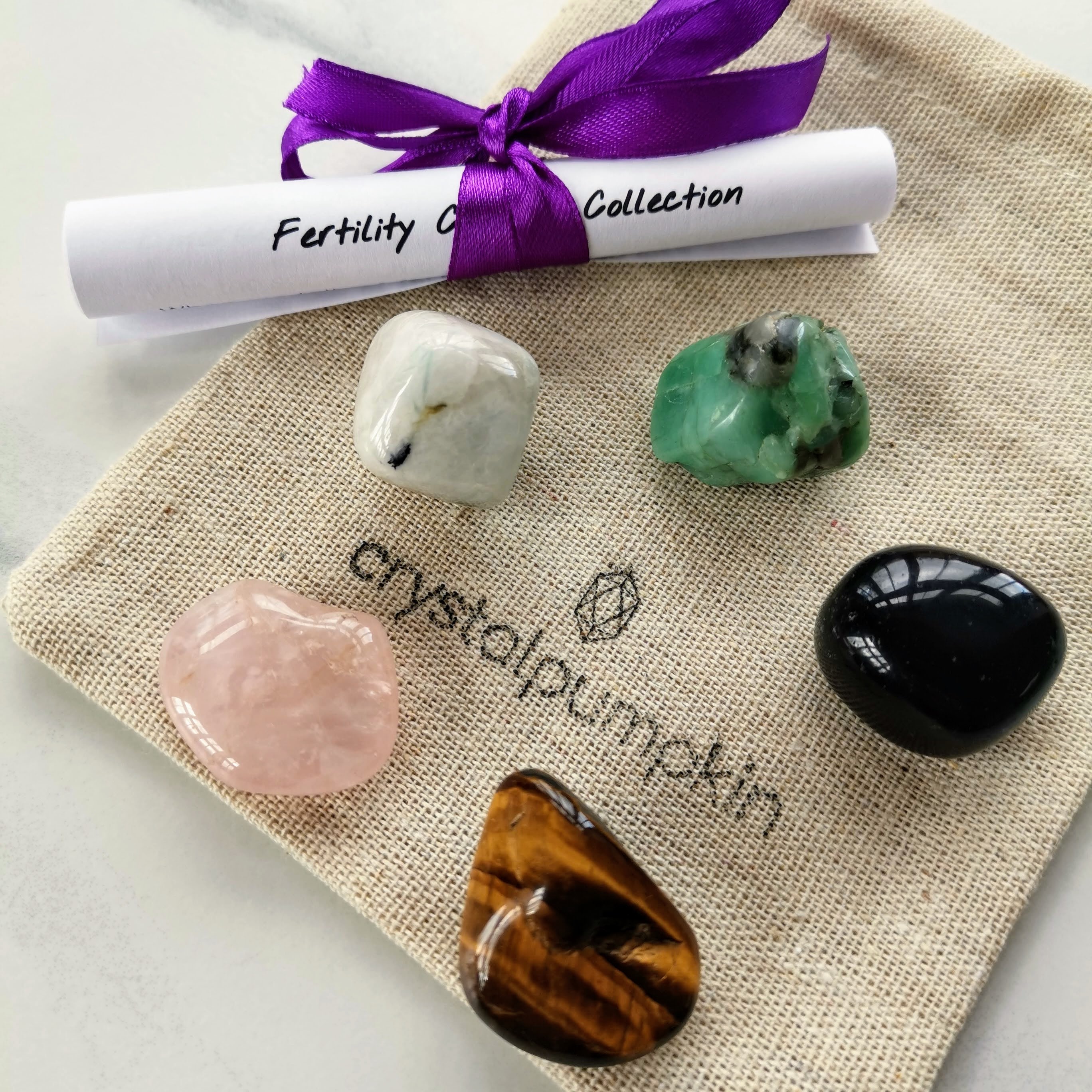 Fertility Crystal Collection, Fertility Crystals, Conception, Pregnancy