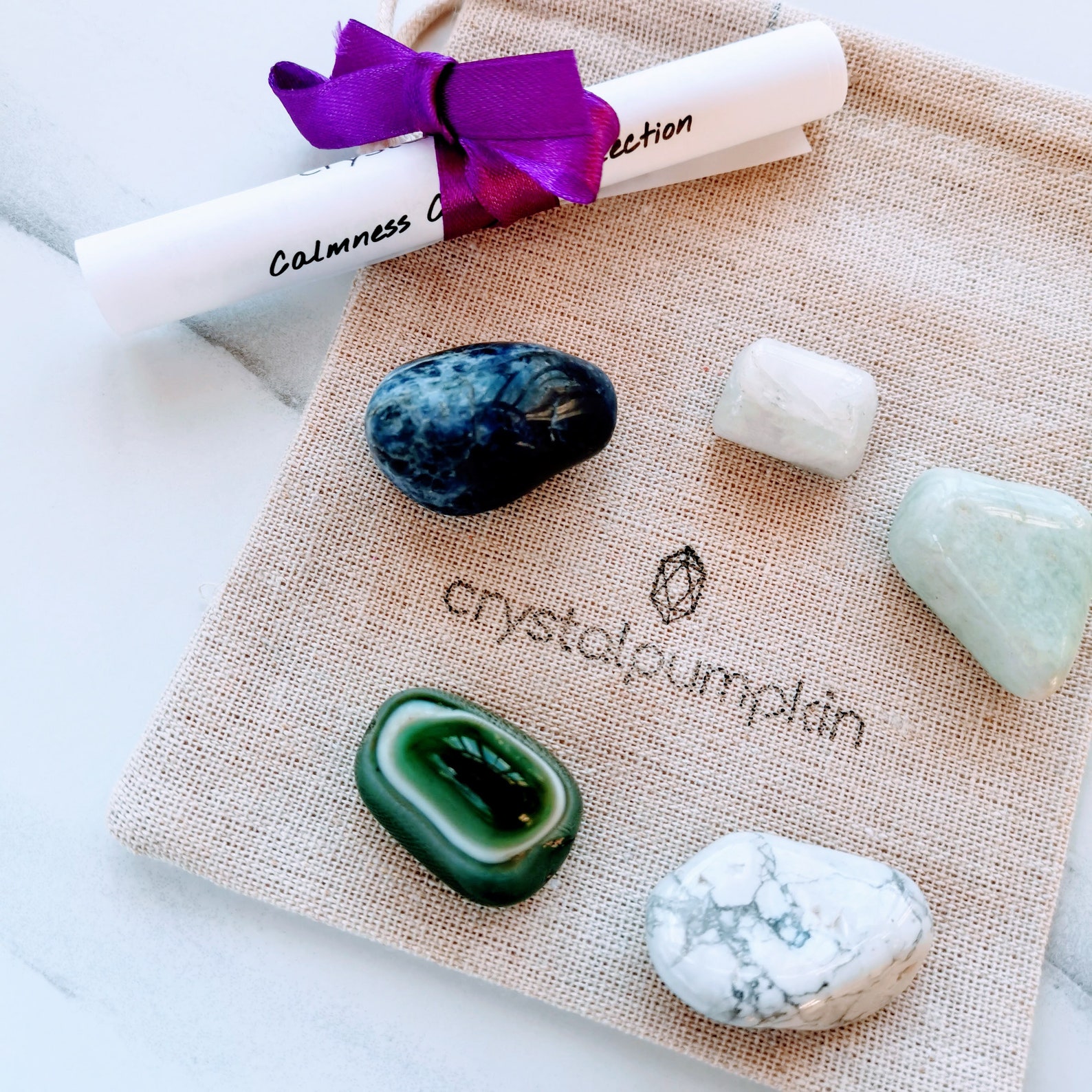 Calmness Crystal Collection Calming Crystal Set Crystals for Etsy