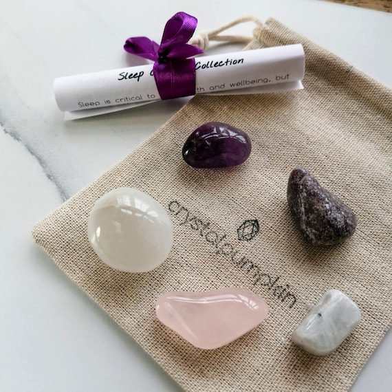 Sleep Crystal Collection Crystal Set for Sleeping Crystals Etsy UK