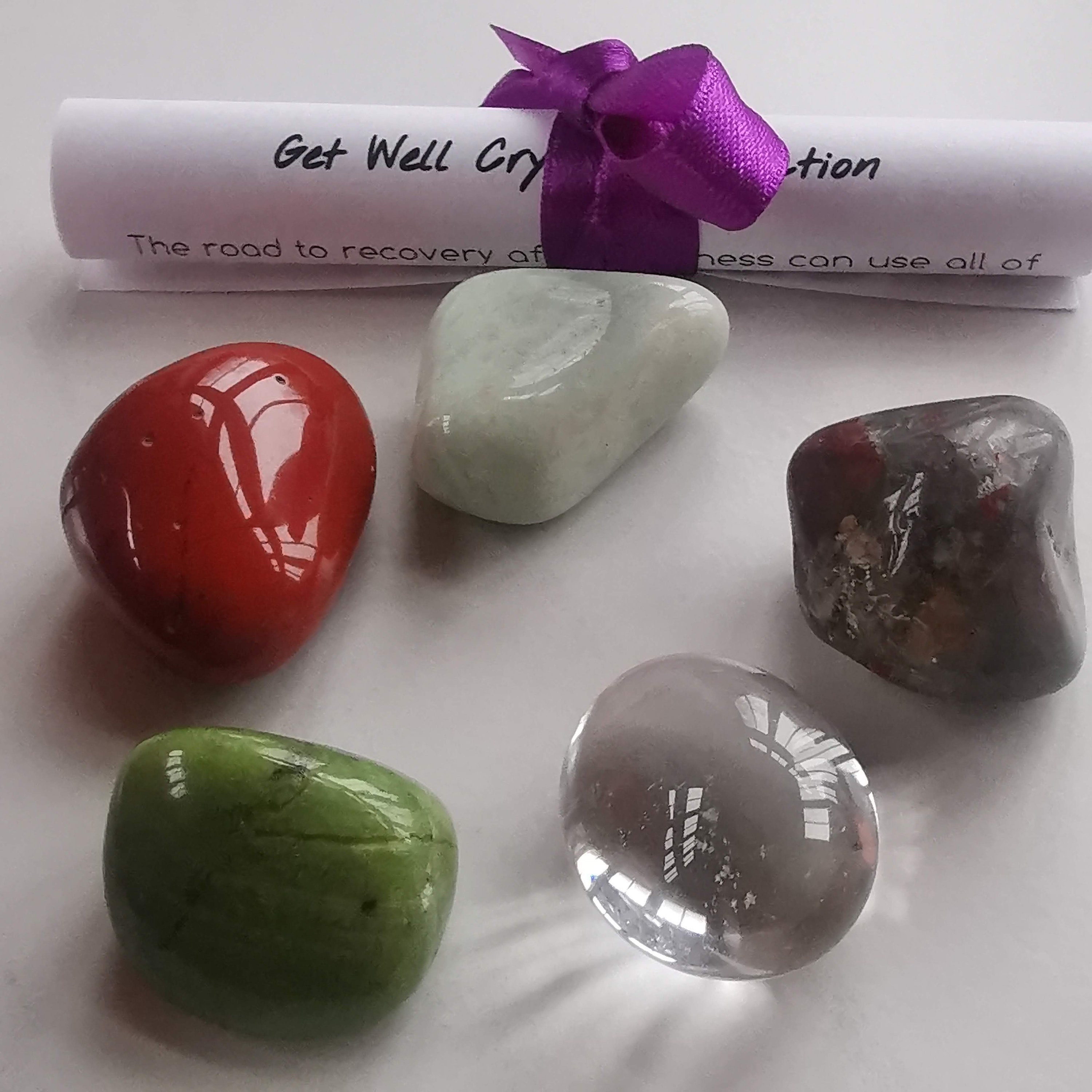 Get Well Crystal Collection, Get Well Crystal Set, Crystals for ...