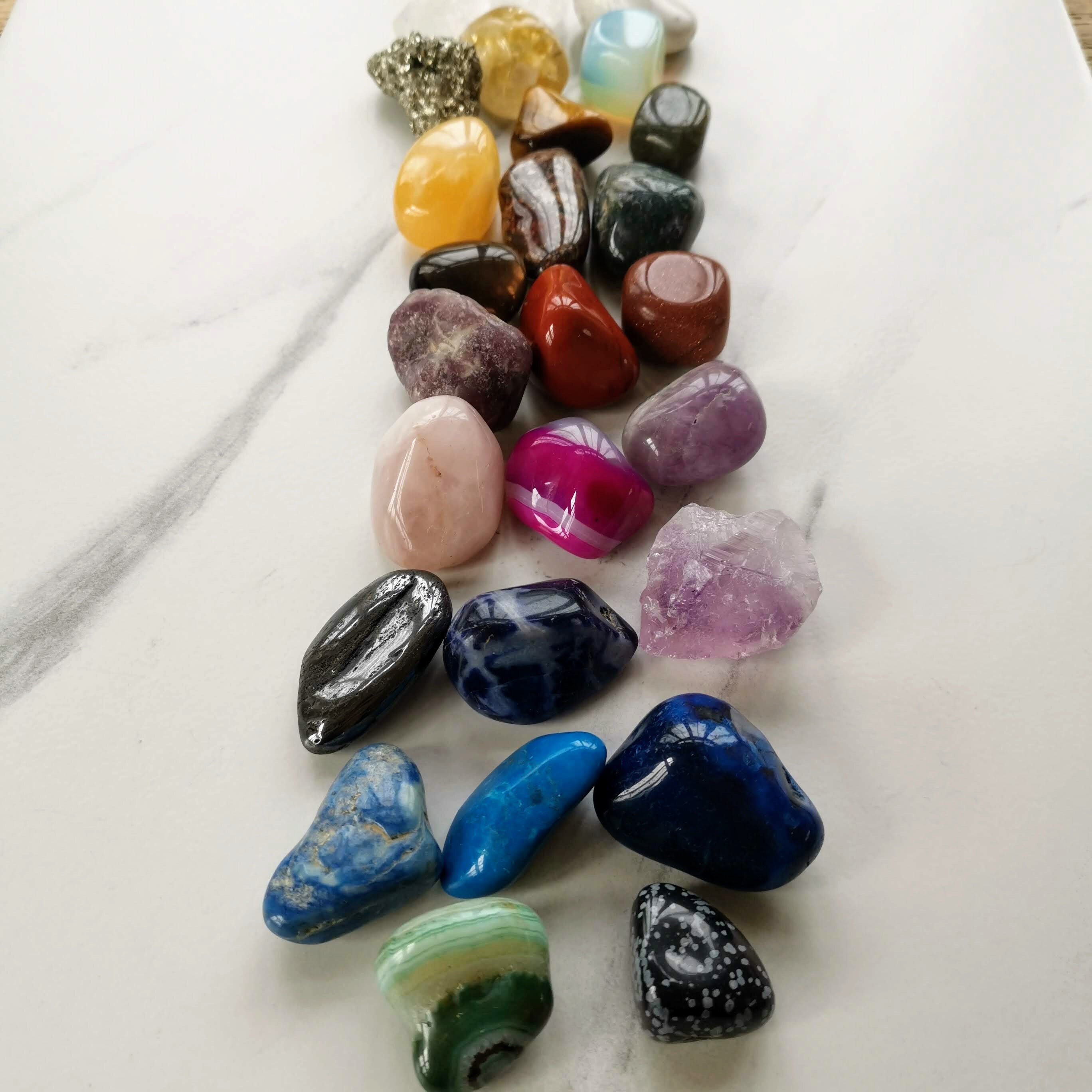 Crystal Starter Set Crystals for beginners Healing Crystal Set