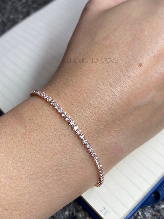 White sapphire bolo best sale bracelet
