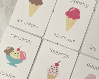 Ice Cream Flashcards