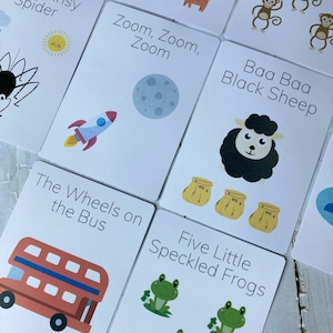 Nursery Rhyme Flashcards