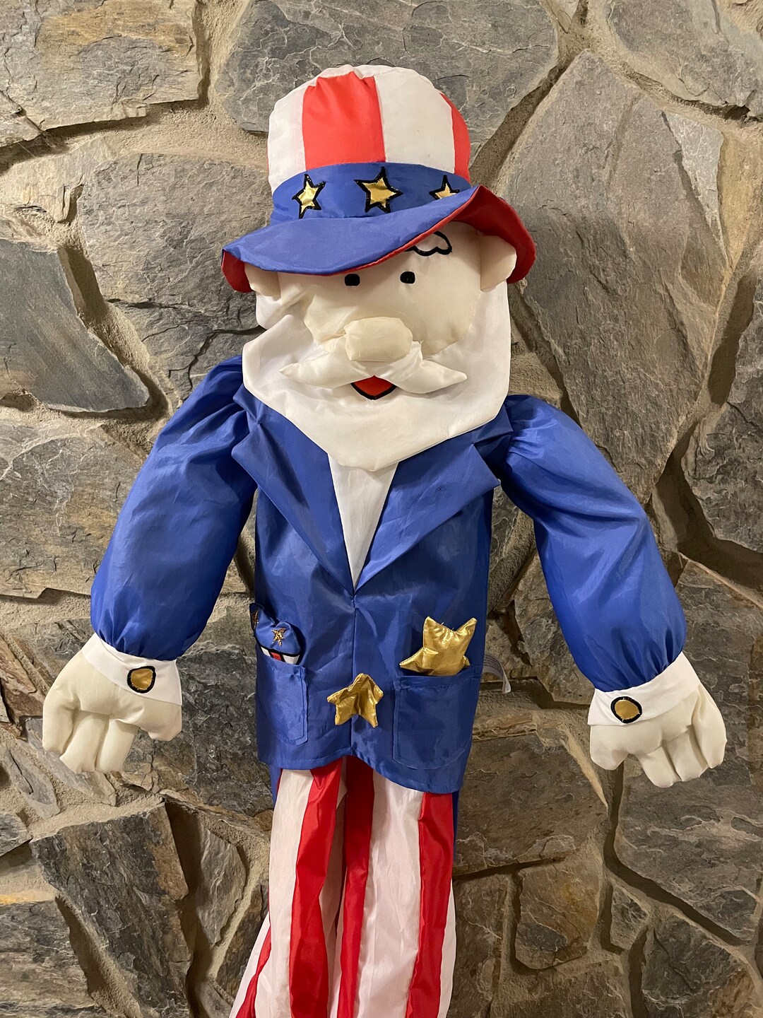 Uncle Sam Door Greeter 3.5 Tall USA Patriotic Character Etsy