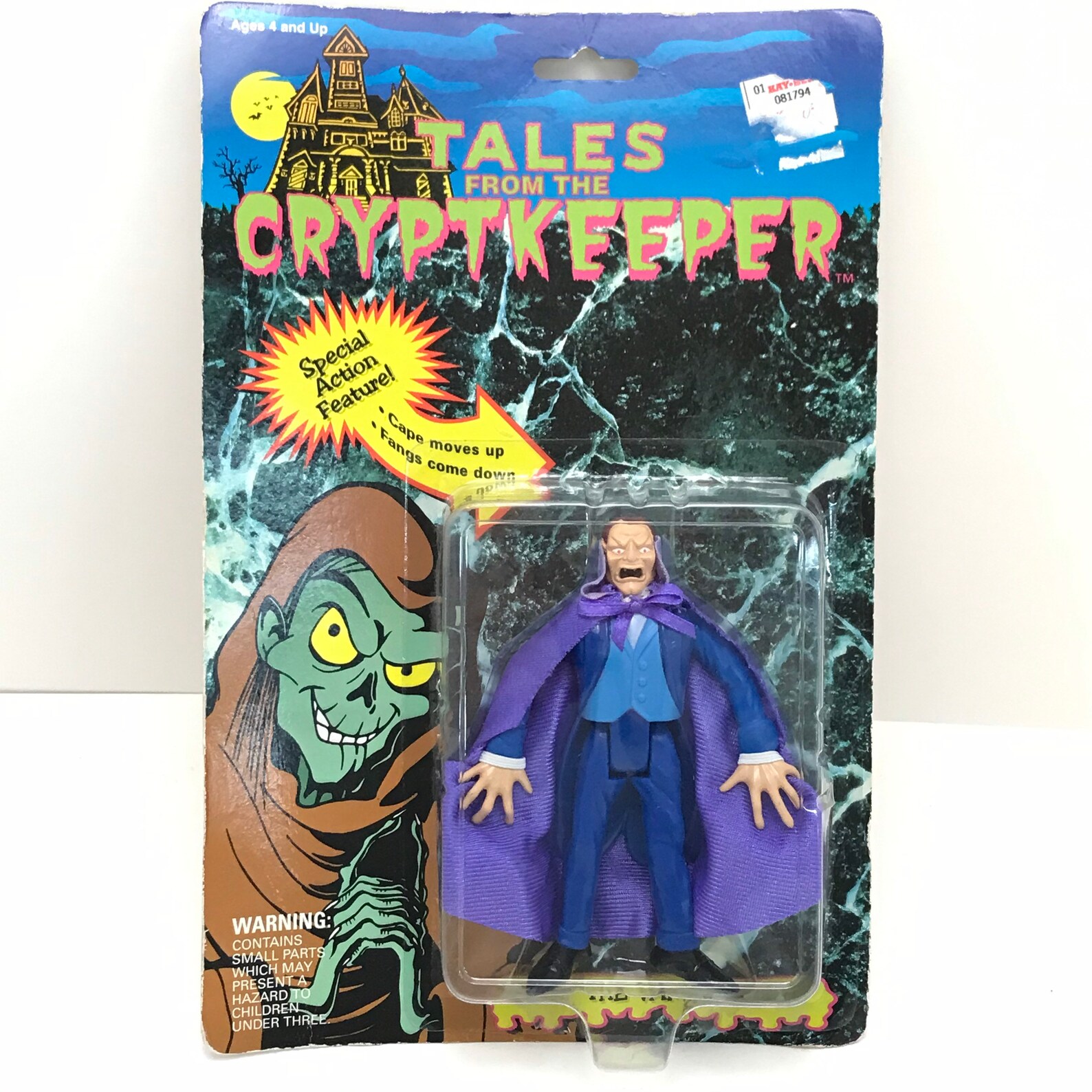 Tales From The Cryptkeeper Vampire Figure Ace KB Toys VTG Toy | Etsy