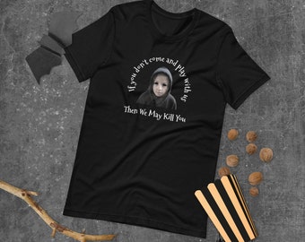 T-shirt Black Eyed Kids o Children Spooky Horror