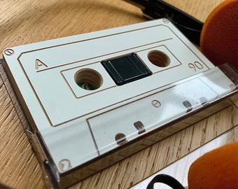 Mixtape / USB Stick / Musikkassette / Gravur / Upcycling