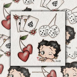 betty boop Druck