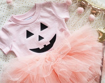 Jack-O-Lantern Tee | Halloween Tee | Girls Halloween Tee | Toddler Fall Shirt | Toddler Halloween Tee | Toddler Fall Tee | Baby Tee