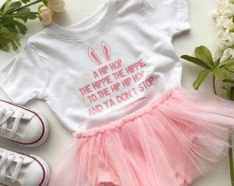 Girls Rapper’s Delight Easter Tee | Easter Bunny Shirt | Girls Easter Shirt | Toddler Easter Shirt | Toddler Spring Shirt | Girl Spring Tee