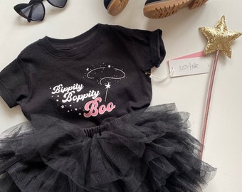 Bippity Boppity Boo Tee | Halloween Tee | Girl Halloween Tee | Toddler tee | Toddler Halloween Tee | Toddler Fall Tee | Baby Girl Fall Shirt