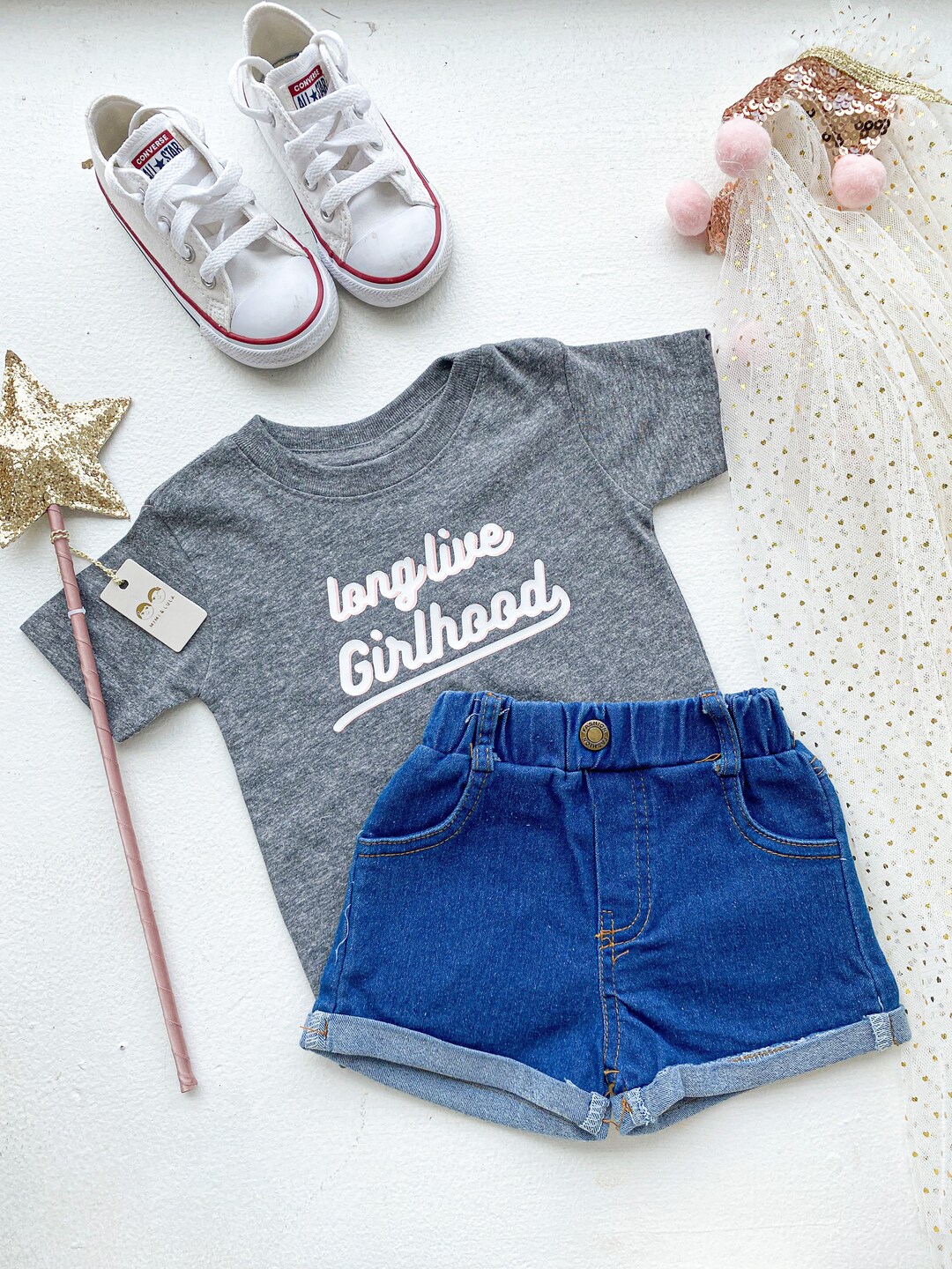LONG LIVE GIRLHOOD Tee Girl Power Tee Toddler Girl Shirt Girlhood Shirt