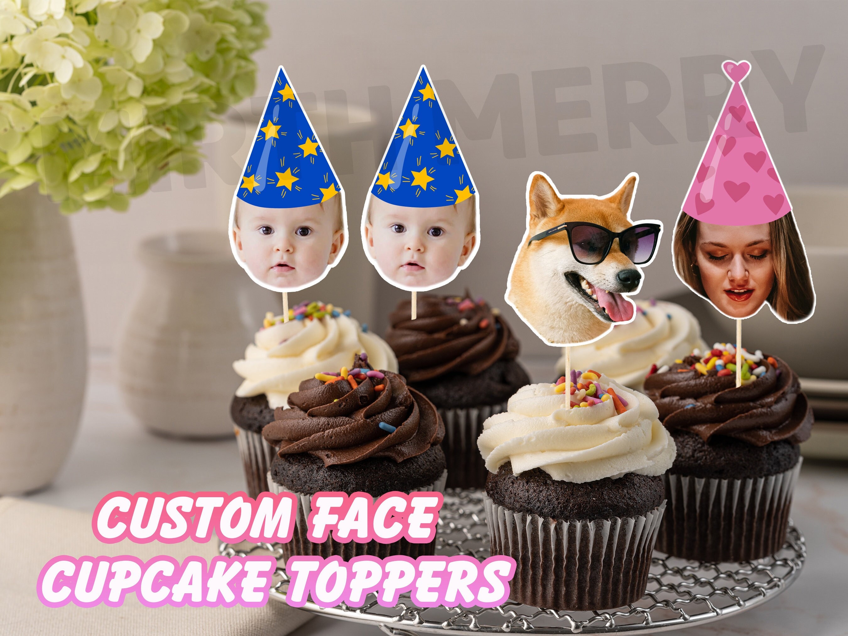 DIY: Edible Cupcake Toppers